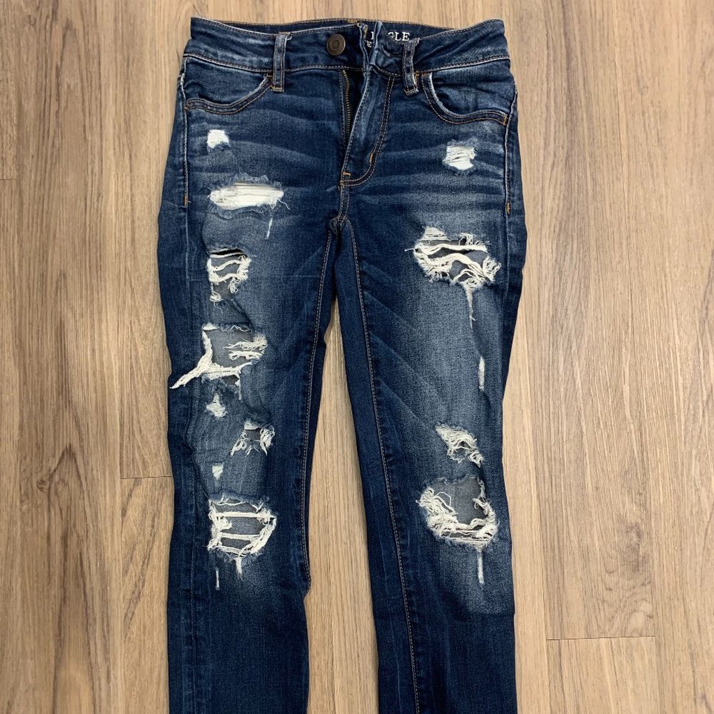 American Eagle Jegging Crop Size 00